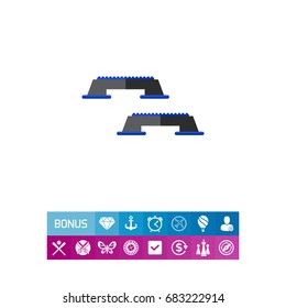 Two Step Platforms Icon