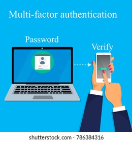 662 Multi factor authentication Stock Vectors, Images & Vector Art ...