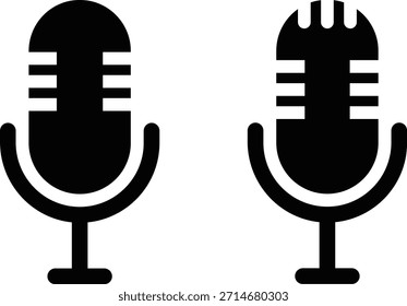 Two Styles of Mic Symbols»