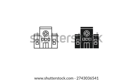Two stylized icons of old-fashioned arcade game machines with circular logos