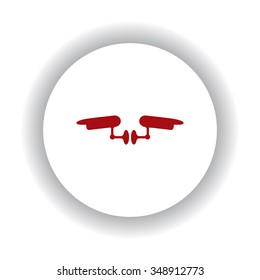 Two surveillance cameras icon