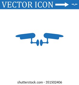 Two surveillance cameras icon