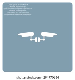 Two surveillance cameras. icon. vector design