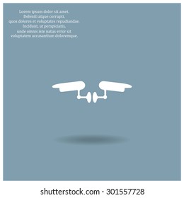 Two surveillance cameras. icon. vector design