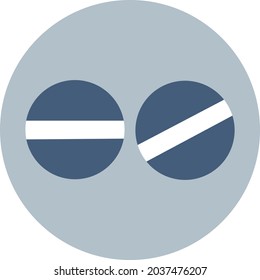 Two tablets, illustration, vector, on a white background.