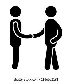 Two Teachers Are Shaking Hand With Each Other Characterizing Parent Meeting In School 