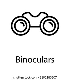 Two telescope glasses mounted side by side to see far objects close, binoculars 