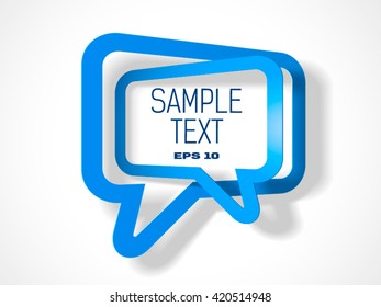 two text frame with shadow 