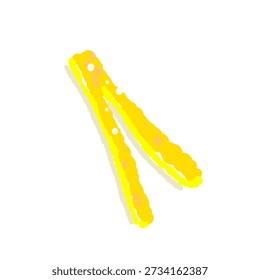 Two Thick Yuzu Peel Strips (Hegi-yuzu)