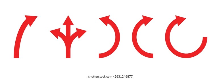 Two and three way arrows set