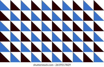 Two tone blue and black seamless triangle pattern with triangles, seamless abstract geometric pattern repeat style. replete image design for fabric printing, diamond pattern