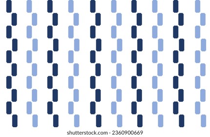 two tone blue block vertical strip on white background repeat seamless pattern, blue background replete image design for fabric printing or wallpaper or backdrop
