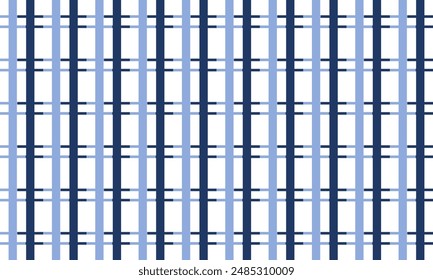 Tira de repetición de valla azul bicolor sobre fondo azul, diseño de patrones sin fisuras para impresión de tela o Fondo de pantalla o telón de fondo o impresión de camiseta, letra H