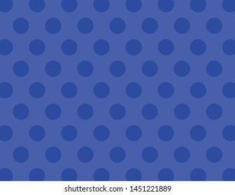 Two Tone Blue Polka Dot Background