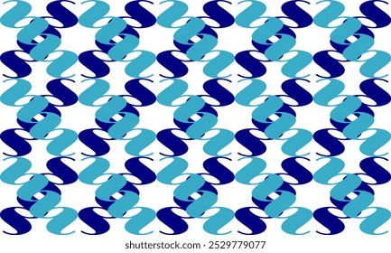 dois tons azul faixa bloco redondo sobrepor diamante sem emenda padrão de repetição, design para impressão de tecido, vintage papel de embalagem impressão, padrão de cultura tradicional