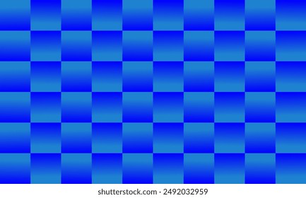 Patrón de repetición de tablero de ajedrez azul y blanco de dos tonos, Imagen completa, diseño para patrón de impresión de diseño de tela