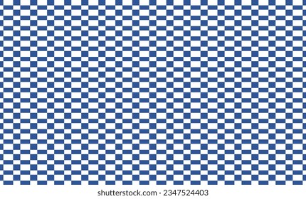 two tone blue and white square checkerboard repeat pattern, replete image, design for fabric printing