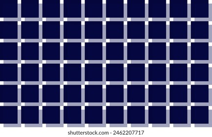 two tone dark blue diamond with shadow checkerboard repeat pattern, replete image, design for fabric printing

