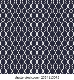 Two Tone Geometric Pattern Seamless Background Abstract Ethnic Fabric Clothing Modern Style Black White Vector Design Textile