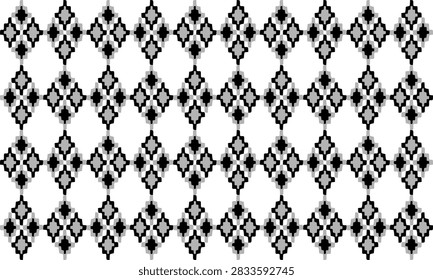 two tone gray and black star pattern, Abstract Seamless geometric pattern with stars background, diamond dot, repeat star pattern design for fabric printing, star patter checkerboard, cultural Jasmine Pattern
