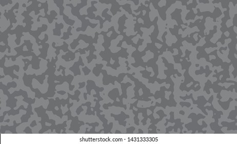 Two Tone Gray Camouflage, Organic Curve Pattern.