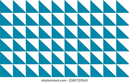 Two tone green blue and white seamless triangle pattern with triangles, seamless abstract geometric pattern repeat style. replete image design for fabric printing, diamond pattern