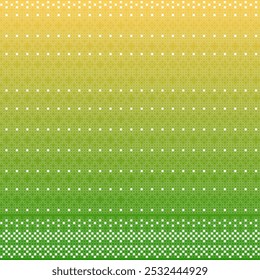 the two tone green polka dot pattern