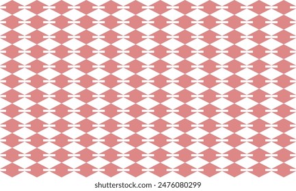 Two tone pink diamond checkerboard double layer repeat pattern, replete image, design for fabric printing, square