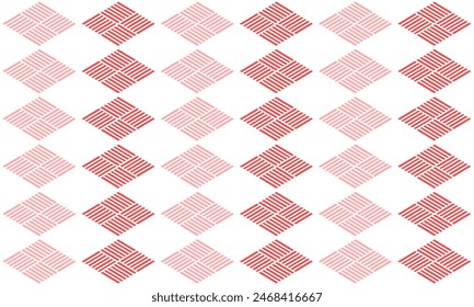 Two tone Pink diamond strip vertical column repeat pattern, replete image, block design for fabric printing