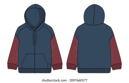 Navy Hoodie Vector Art, Icons, and Graphics for Free Download