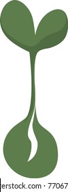 Two Tone Seedling With Seed