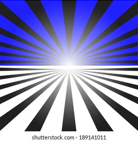 two tone of sunburst blank background. vector