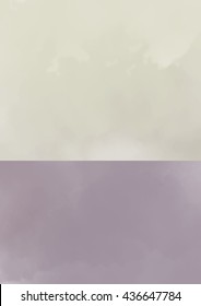 two tone watercolor background. neutral.