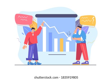Two traders are upset over the crash