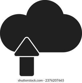 Two type of download upload icon
