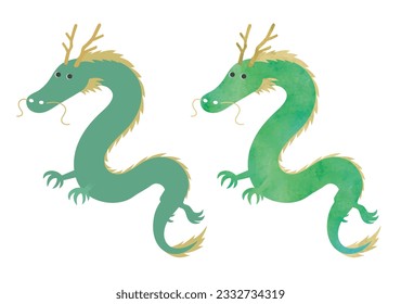 Dos tipos de agua de dragones