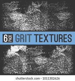 Two unique grunge, grit, dirty textures. Abstract sloppy overlays, backgrounds, graphic elements for your design.