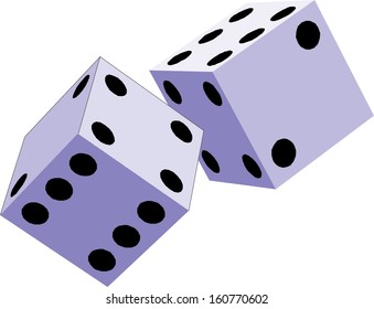 Two  vector dice