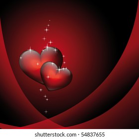 Two vector heart.