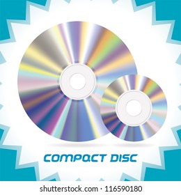Two Vector Isolated Compact Discs , DVD, CD, CD-RW, DVD-RW