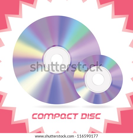 Two Vector Isolated Compact Discs , DVD, CD, CD-RW, DVD-RW