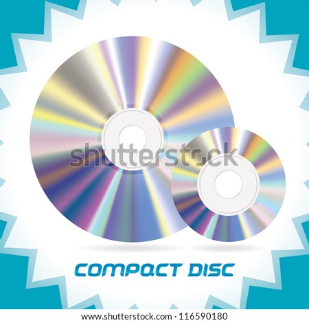 Two Vector Isolated Compact Discs , DVD, CD, CD-RW, DVD-RW