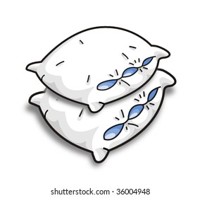 two vector pillow