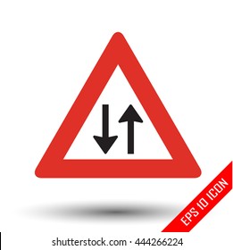 Triangular Road Sign Images Stock Photos Vectors Shutterstock