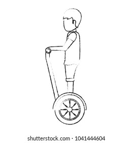Two wheels electric scooter