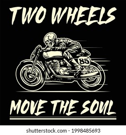 Two whells move the soul design