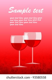 Two wineglasses
