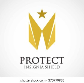 Two wings of triangle abstract vector and logo design or template flying professional business icon of company identity symbol concept