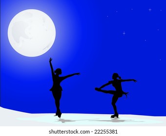 Dance Under The Moon Images Stock Photos Vectors Shutterstock