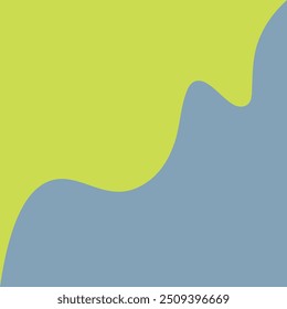 Fondo de combinación de dos colores. color lima y denim. para el color de la publicación de medios en la Plantilla de redes sociales.
